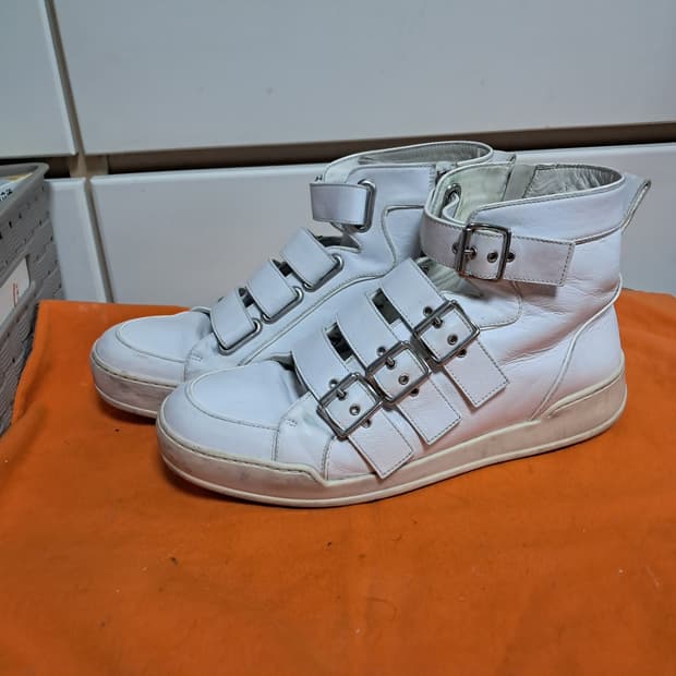 정품 디스퀘어드2 버클 하이탑 스니커즈 42.5(약270~275)