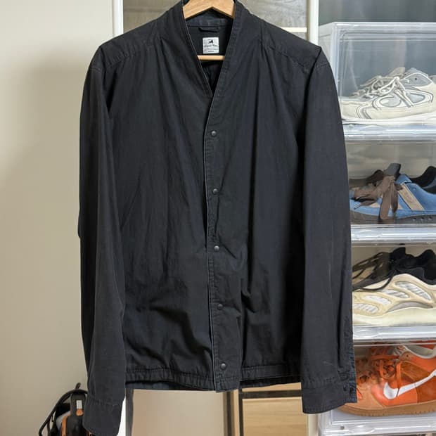 사스콰치패브릭스 18ss 논카라 나일론 셔츠