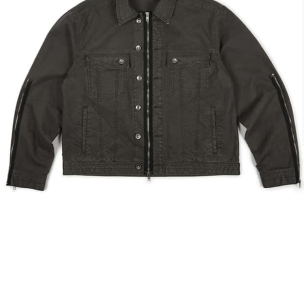 ETCE 3 zip trucker jacket