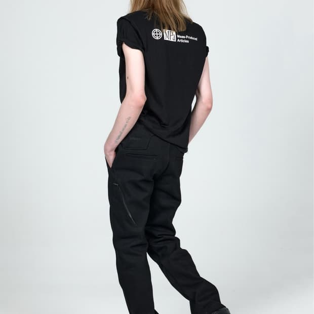 플라스틱프로덕트 MPa WALLET RAW DENIM PANTS