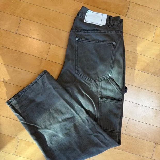 디스이즈네버댓 디네댓 청바지 데님더블니팬츠 브라운(L)