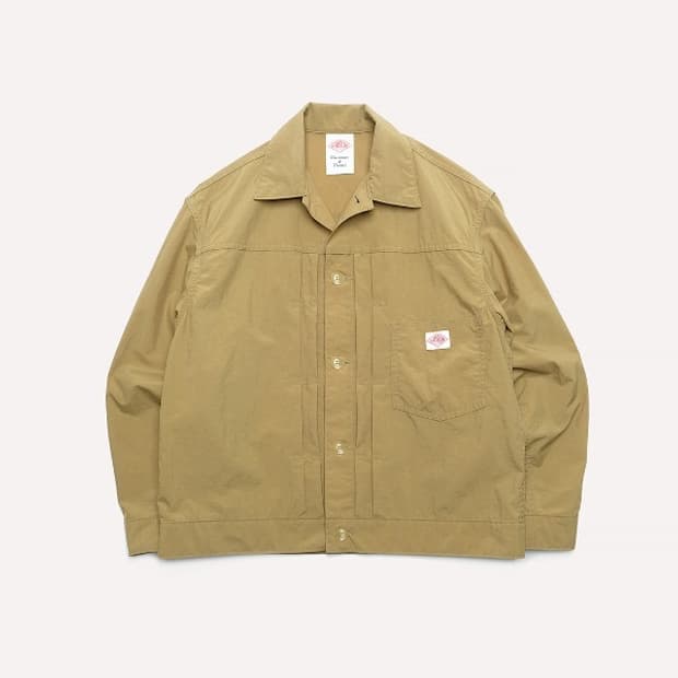 taffeta nylon trucker jacket