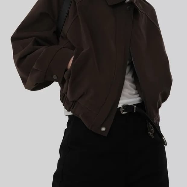 어텀 래글런점퍼 