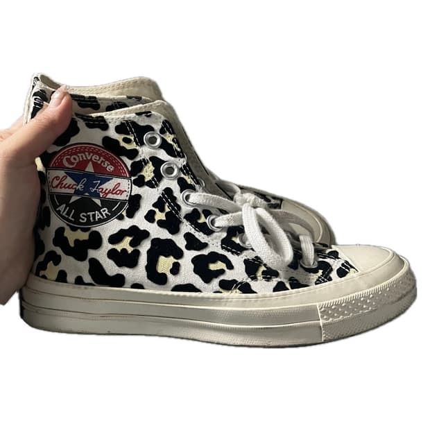 컨버스 척테일러 올스타 레오파드 하이탑