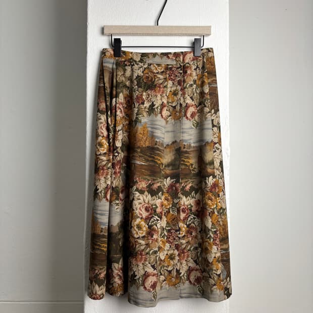 Vintage Burberry 80-90’s Wool&Silk skirt