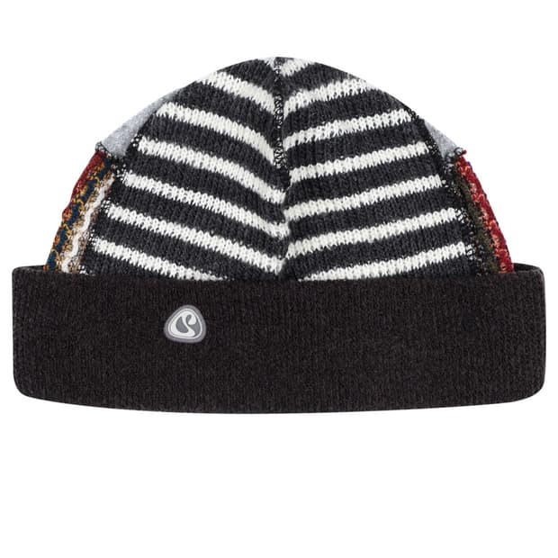 PATCHWORK BEANIE BROWN