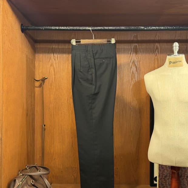 Comfrav 울 트라우저 팬츠