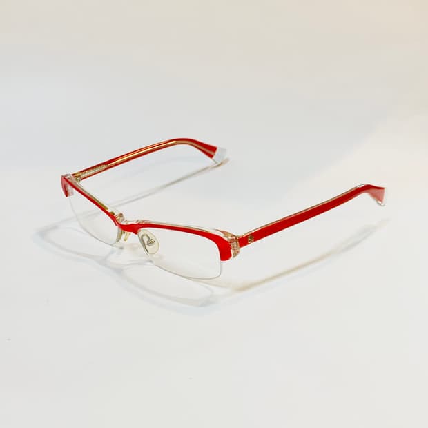 [Event 19] Salvator Rosa 레드 반무테 긱시크 안경
