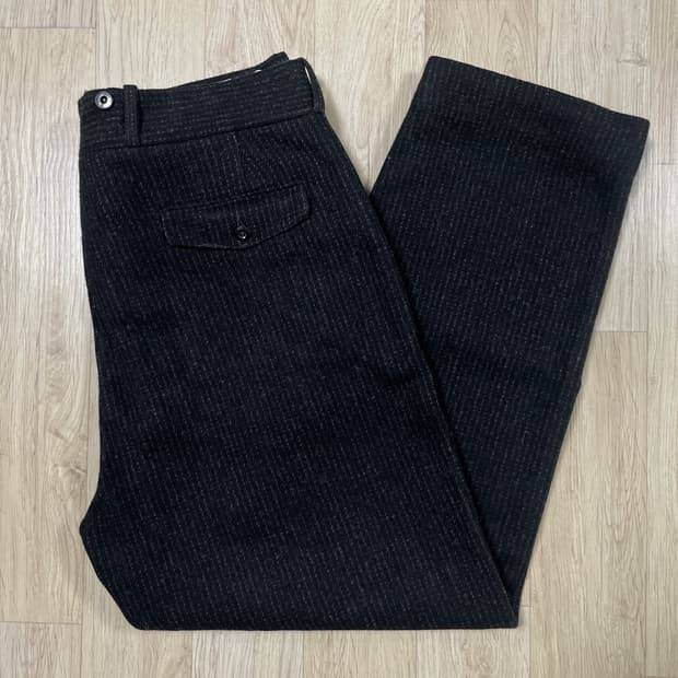 36~38) 70's 울리치 스트라이프 울 매키노팬츠(RRL&LVC&폴로