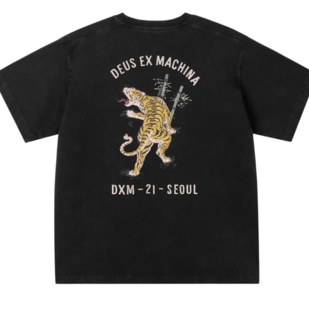 DEUS Ex Machina Roar T-Shirt Black S사이즈