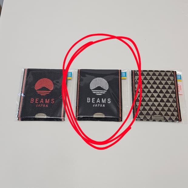 새상품) 빔즈재팬 카드지갑