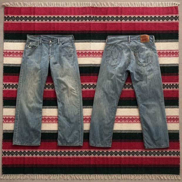 [30] levi's 리바이스 569 데님 청바지 - 5
