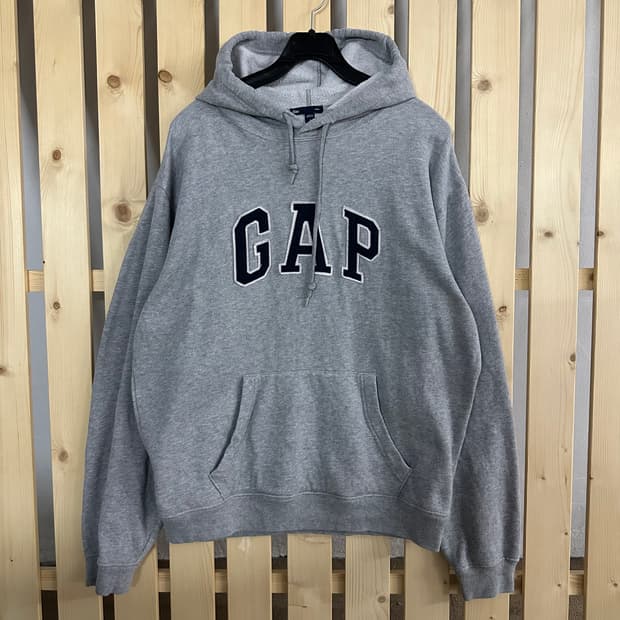 (M) GAP 갭 그레이 후드티