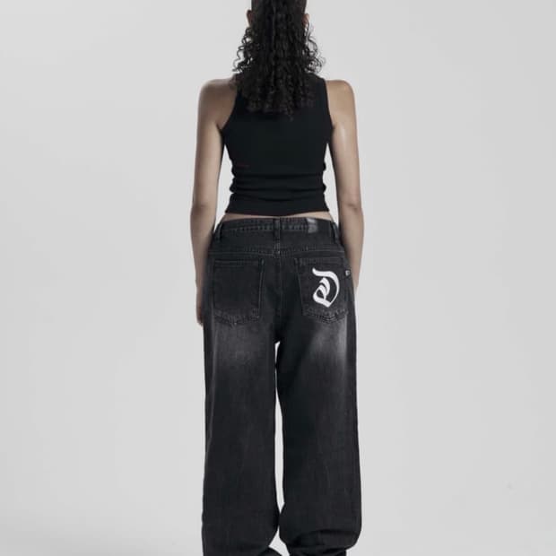 오도어 나스 데님 블랙 사이즈1