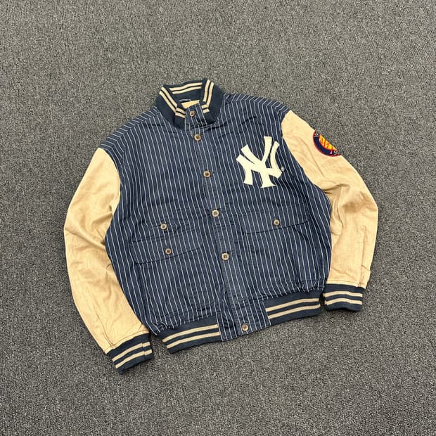L) 스타터 뉴욕 양키스 베이스볼 자켓