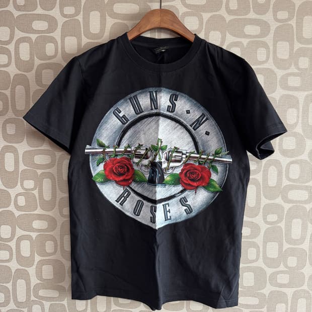 Guns N Roses 건즈 앤 로지스 USA 빈티지 반팔 M