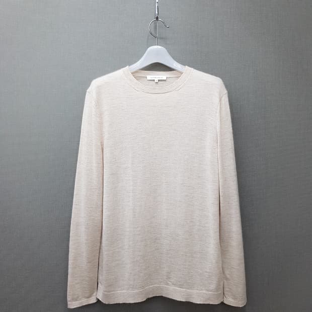 한섬 더캐시미어 캐시미어 라운드 니트 M사이즈