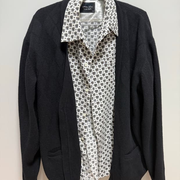 넘버나인 03aw 크라잉하트 셔츠