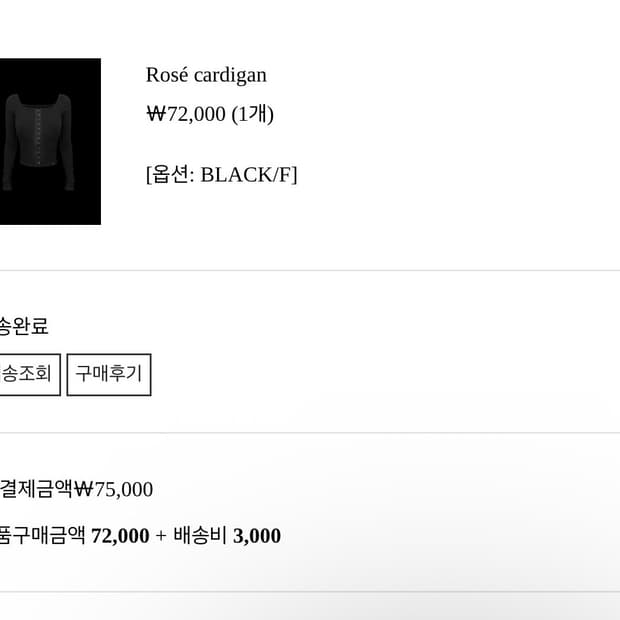 toh 오도어 로즈가디건