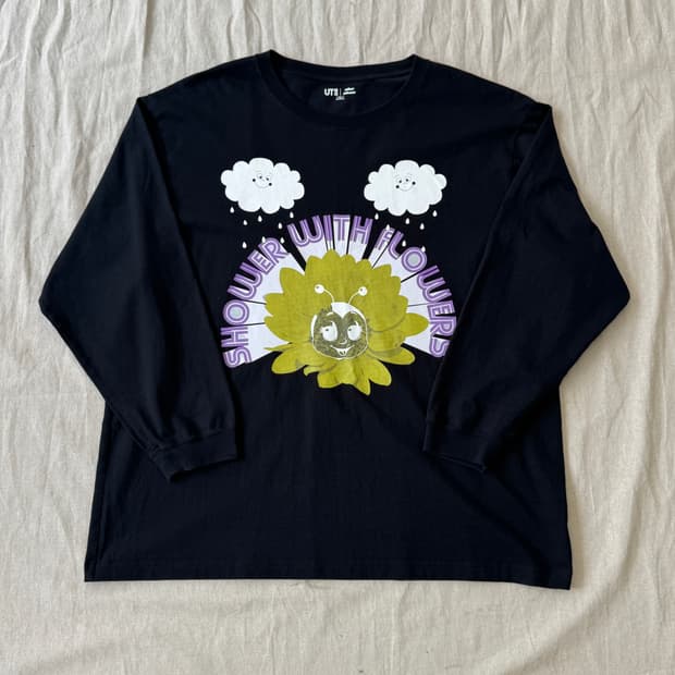 유니클로 x Alex Olson 스케이터 롱슬리브 3XL