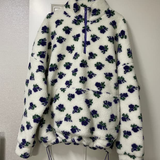 플리스 뽀글이 반집업