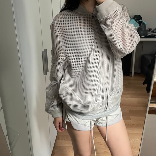Lui's 메쉬 블루종 
