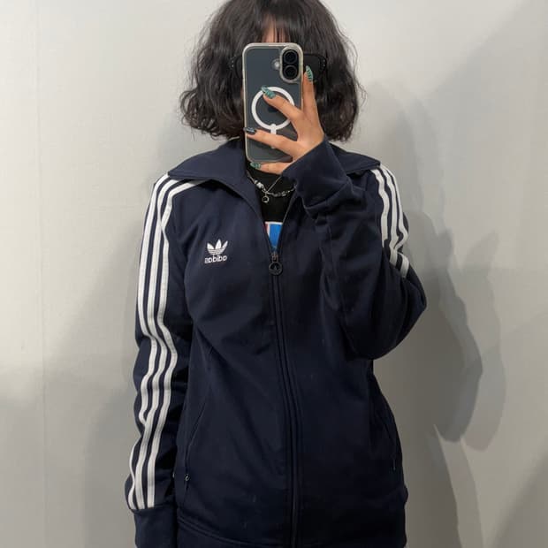 100 아디다스 유로파 트랙탑 자켓 져지 네이비