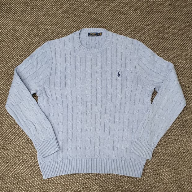 폴로 랄프로렌 케이블 면니트 남자110