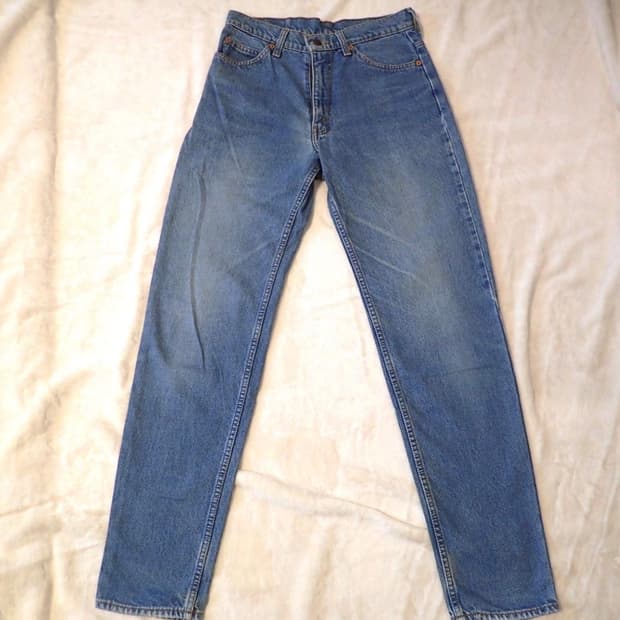 90s 리바이스 310 일제 오렌지탭 데님 팬츠