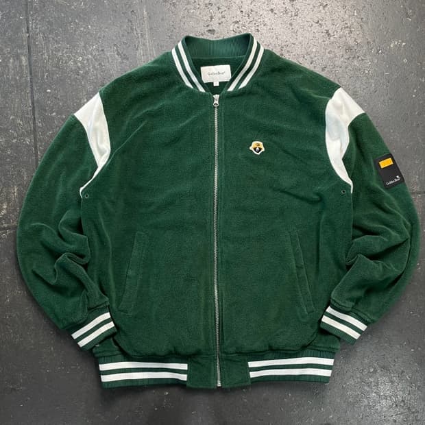 100 골든베어 파3 바시티 자켓 