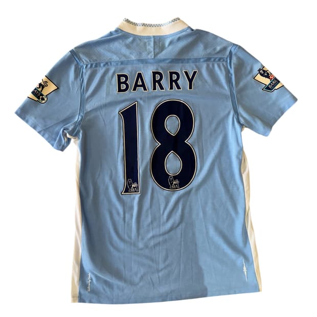 11-12 맨체스터 시티 홈 가레스 배리 유니폼