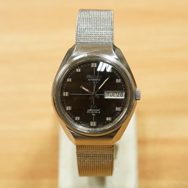70s 세이코 lm 스페셜 5206-6120 오토매틱 시계