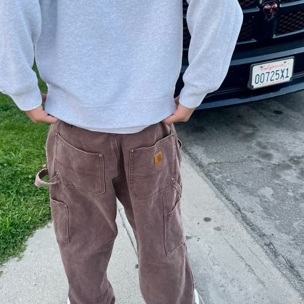 빈티지 칼하트 싱글니 카펜터 팬츠 B11DKB