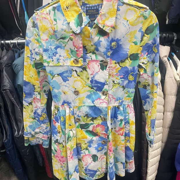 폴로 랄프로렌 플라워 프린트 자켓