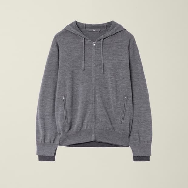 EE 레이어드 후드집업