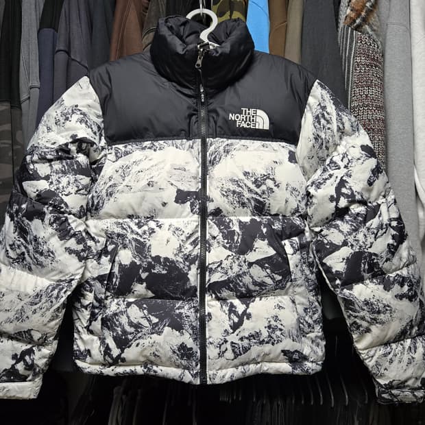 [판매](S)노스페이스 1996 노벨티 눕시 자켓 - 뉴트럴 그레이