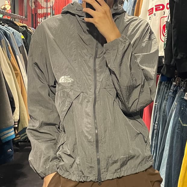 [IM] north face 노스페이스 라이트그레이 바막 