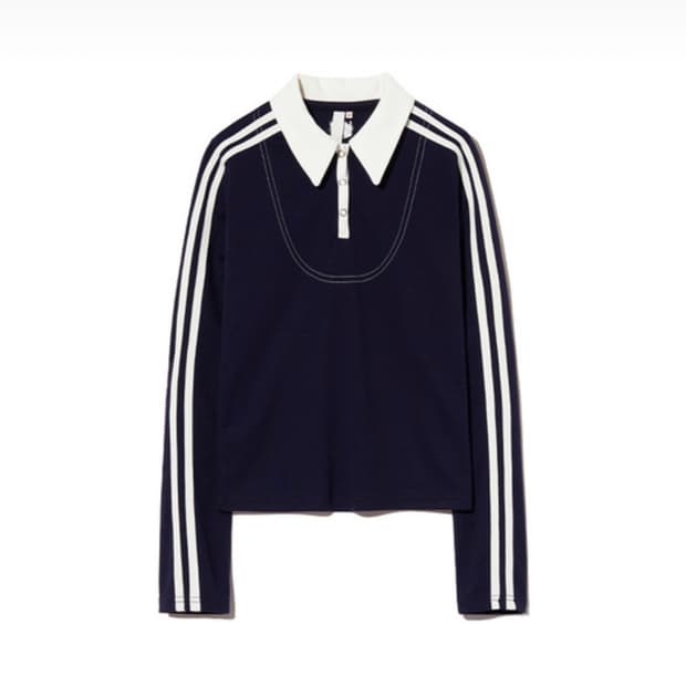 기준 Football Long Sleeve Jersey Polo M
