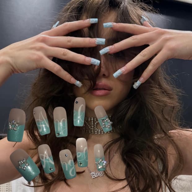 𝒜𝓃𝑔𝑒𝓁༊·˚˚/ 유포리아 시즌 3 엔젤 네일팁 프레스온 네일