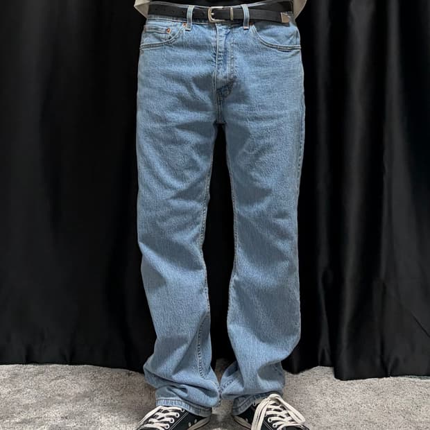 리바이스 505 34/32 데님 