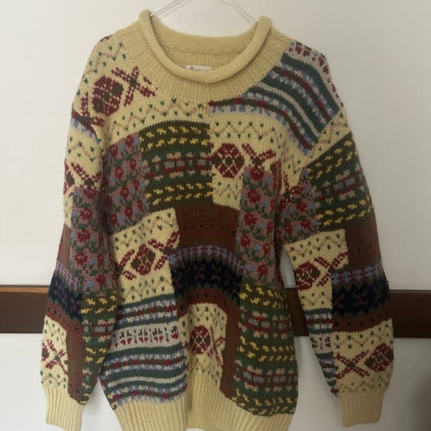 Papas 패치워크 니트