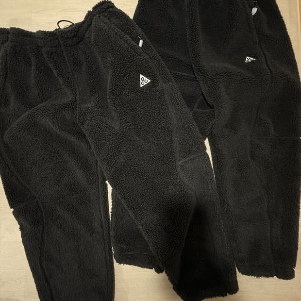 [XL]나이키 ACG 캔웰 글레이셔 써마핏 팬츠 블랙