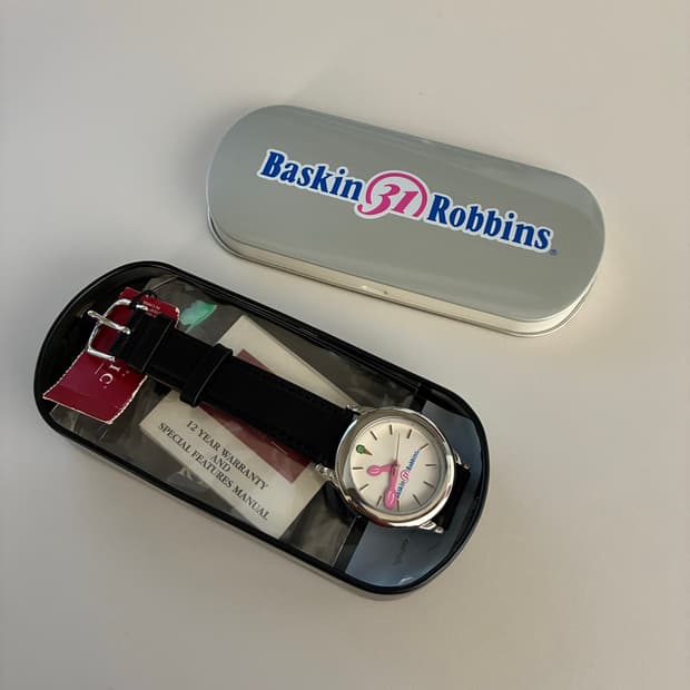Baskin Robbins 31 watch 베스킨라빈스 시계