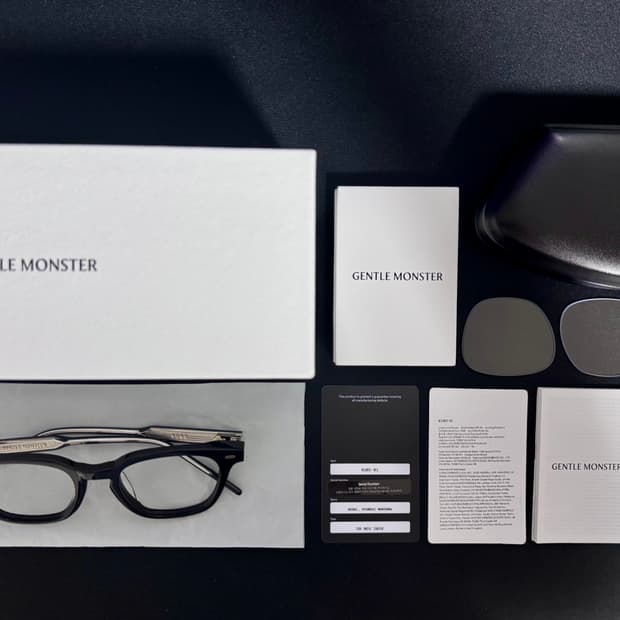  [젠틀몬스터] 쿠보01 블랙 [완전 새상품]