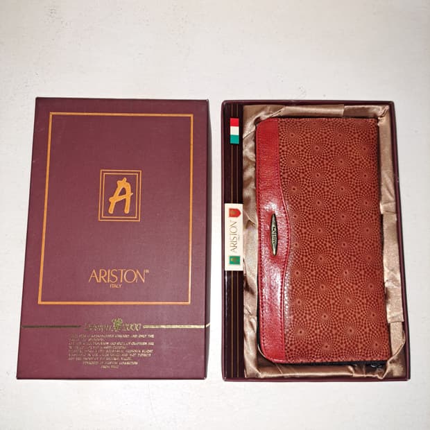 ARISTON 이탈리아 가죽 장지갑