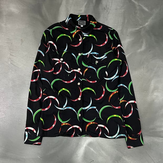  베르사체 진스 시그니쳐 패턴 셔츠 +명품감정서 y16255