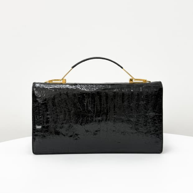 SEJ 크로커다일 탑 핸들 토트백