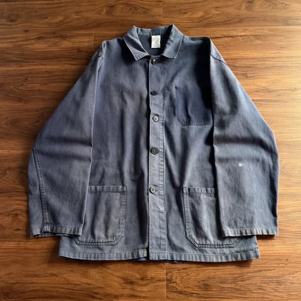 [XL]90's 빈티지 썬페이딩 프렌치 워크자켓
