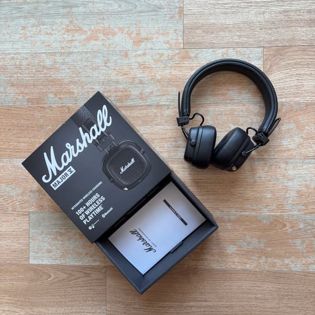 [정품/풀박스] 마샬 메이저5 Major V 무선 헤드셋