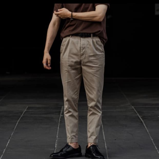 올세인츠 탈리스 투턱 슬랙스